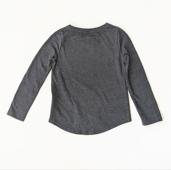 Cat & Jack Long Sleeve 'Heart/Loved' Top Bundle - Picture 3 of 16